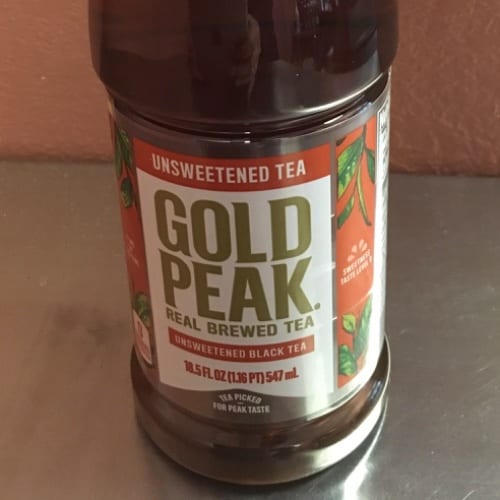 Unsweetened Tea.